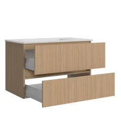 Badmöbel Block Einzelmöbel Set - Leitha (fünfteilig)^Wohnen New