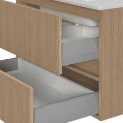 Badmöbel Block Einzelmöbel Set - Leitha (fünfteilig)^Wohnen New