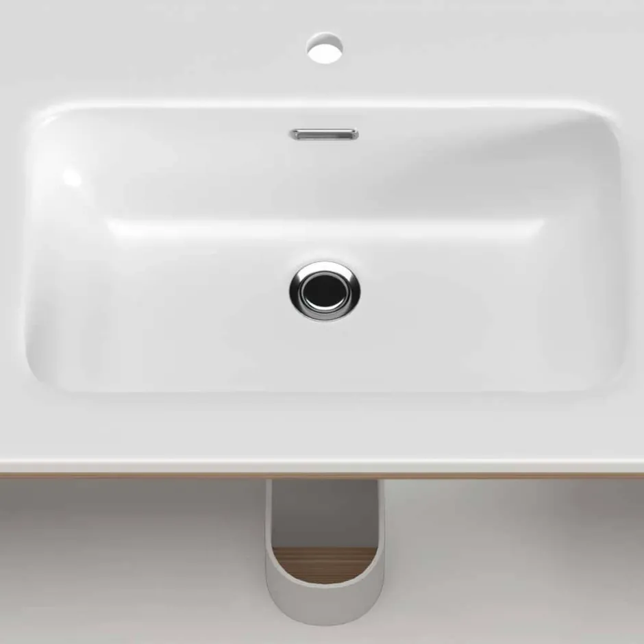 Badmöbel Block Einzelmöbel Set - Leitha (fünfteilig)^Wohnen New