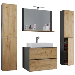 Wohnen Badmöbel Block Einzelmöbel Set - Effect (vierteilig)