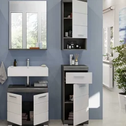 Badmöbel Einrichtung komplett - Nancys (vierteilig)^Wohnen Outlet