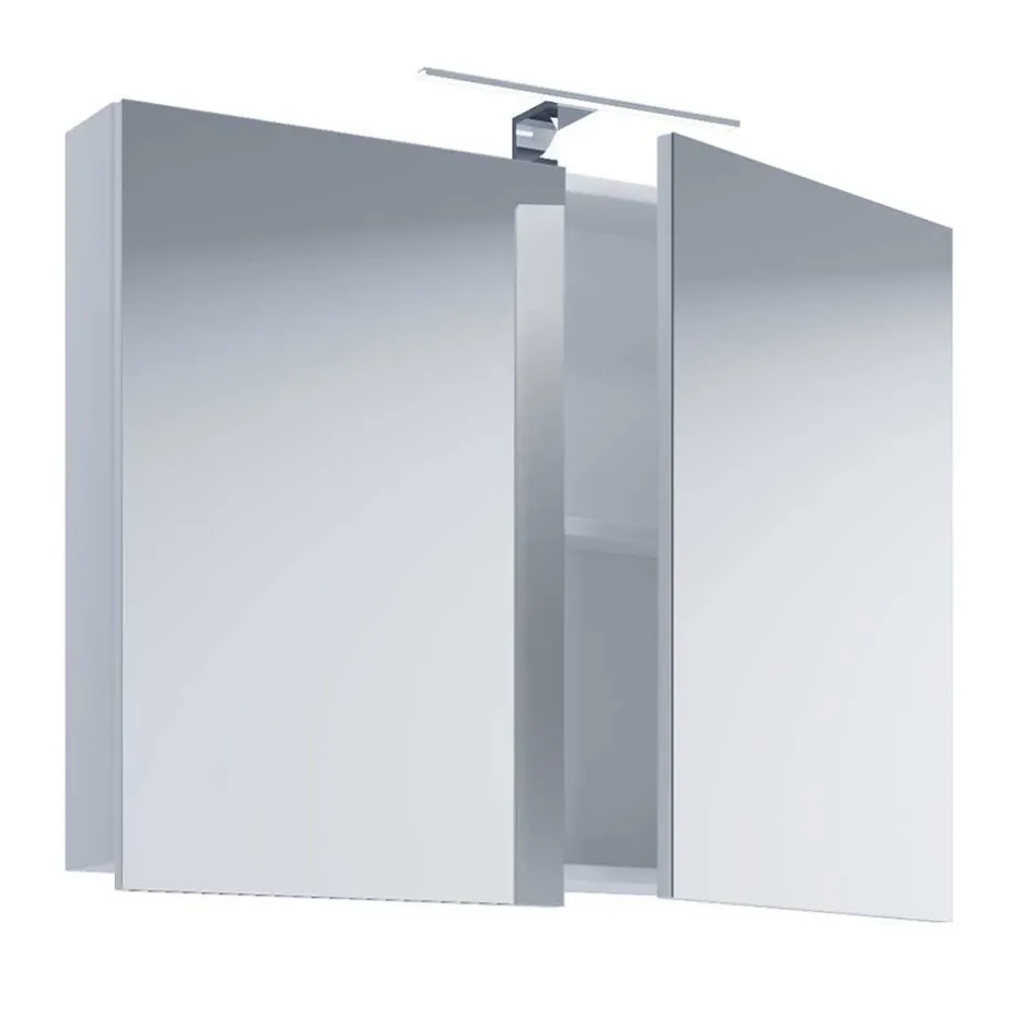 Wohnen Badmöbel im Set 126 cm breit - Ipsum (vierteilig)