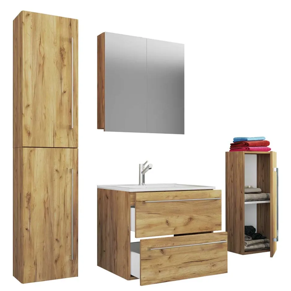 Badmöbel Kombi hängend - Karin (vierteilig)^Wohnen New