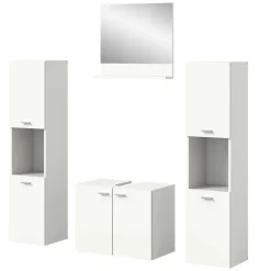 Badmöbel Kombination in Weiß - Harmone (vierteilig)^Wohnen Best