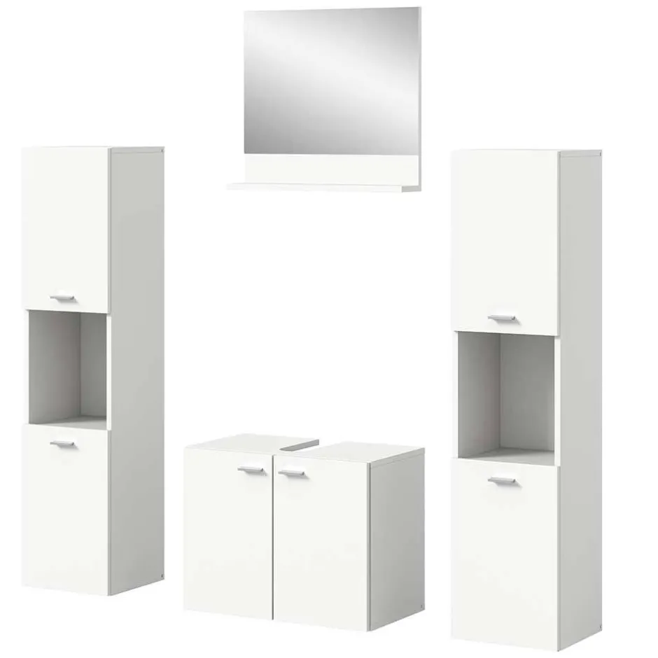 Badmöbel Kombination in Weiß - Harmone (vierteilig)^Wohnen Best
