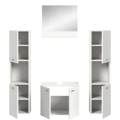Badmöbel Kombination in Weiß - Harmone (vierteilig)^Wohnen Best