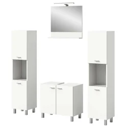 Badmöbel Kombination in Weiß - Harmone (vierteilig)^Wohnen Best