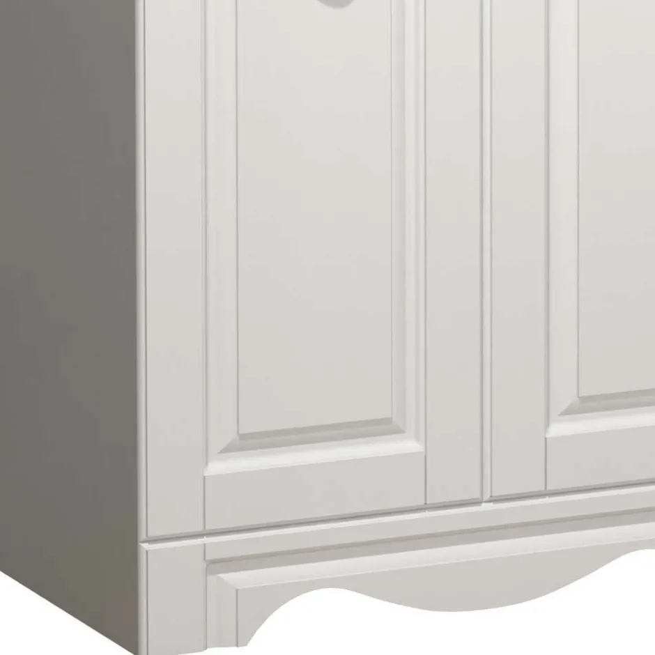 Wohnen Badmöbel Kombination klassisch - Akira (vierteilig)