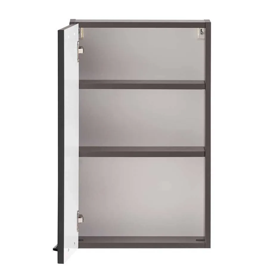 Wohnen Badmöbel Kombination zweifarbig - Novelya (fünfteilig)