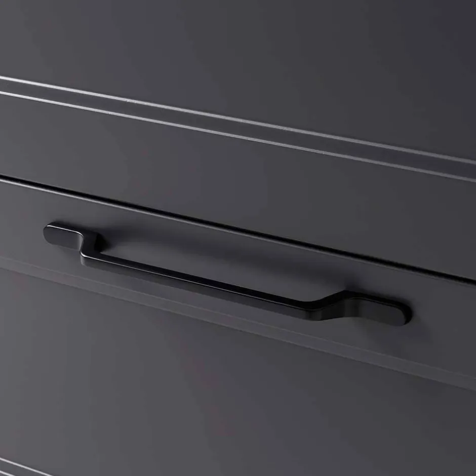 Wohnen Badmöbel Kombination zweifarbig - Novelya (fünfteilig)