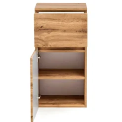 Wohnen Badmöbel Komplettset in Touchwood - Drumias (fünfteilig)