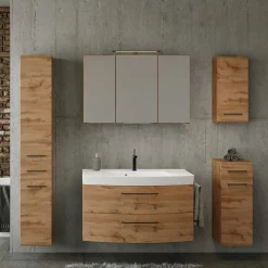 Wohnen Badmöbel Programm Wildeiche - Arazony (fünfteilig)