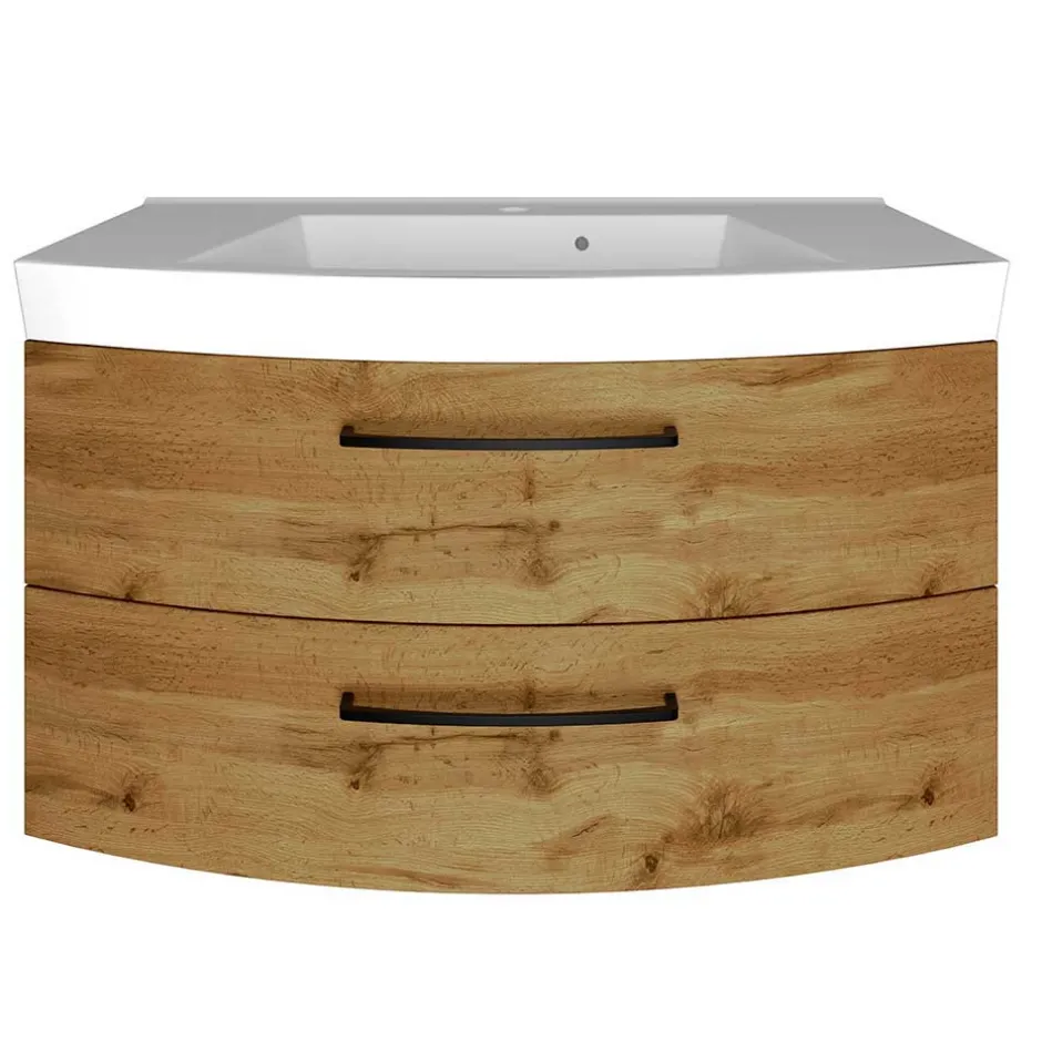 Wohnen Badmöbel Programm Wildeiche - Arazony (fünfteilig)