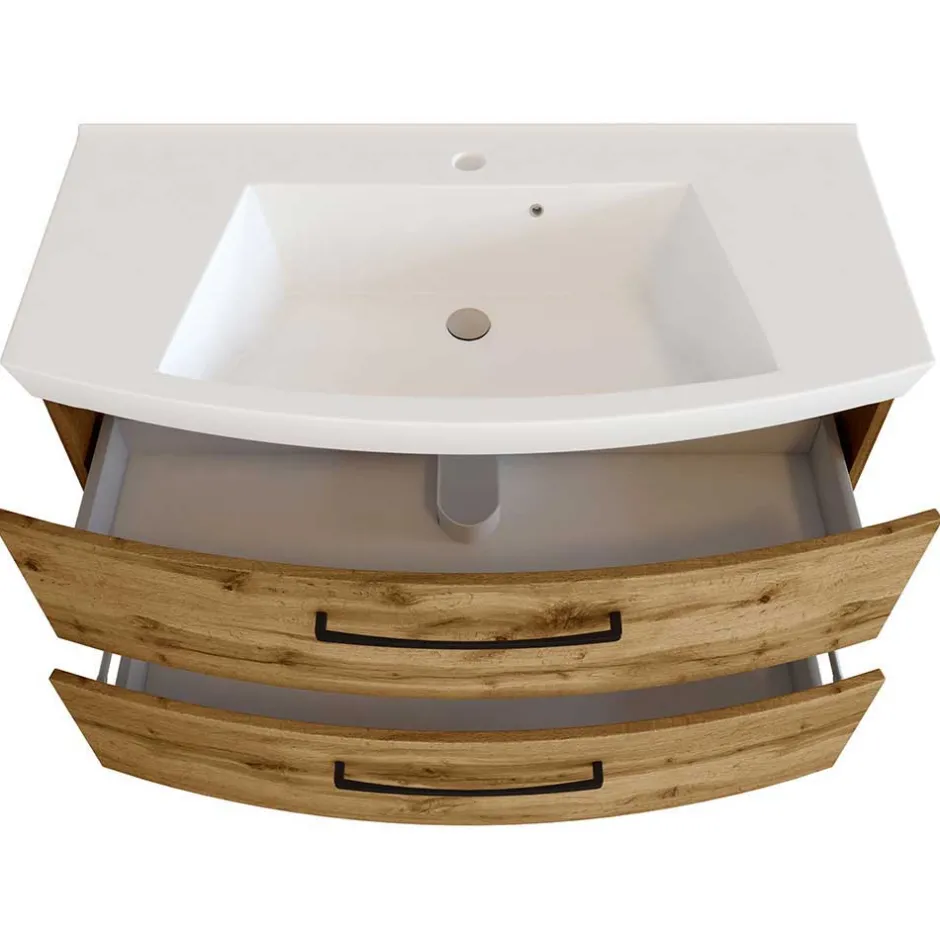 Wohnen Badmöbel Programm Wildeiche - Arazony (fünfteilig)