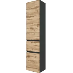 Wohnen Badmöbel Serie Möbelset zweifarbig - Vandija (vierteilig)