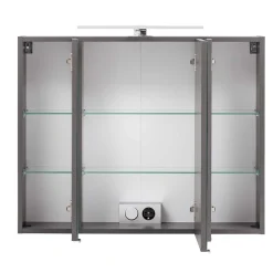 Wohnen Badmöbel Serie Möbelset zweifarbig - Vandija (vierteilig)