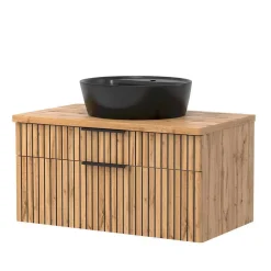 Badmöbel Set im Modernen Stil - Crystoga (vierteilig)^Wohnen Outlet