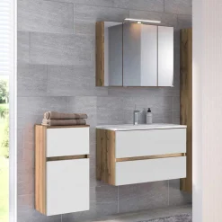 Wohnen Badmöbel Set klein - Maklesa II (dreiteilig)