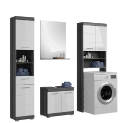 Badmöbel Set mit Waschmaschinenschrank - Nancys (vierteilig)^Wohnen Online