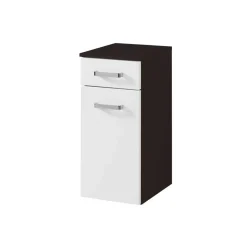 Badmöbel Set Tiamos in Weiß Hochglanz (fünfteilig)^Wohnen Outlet