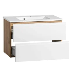 Wohnen Badmöbel Set zweifarbig - Eight (dreiteilig)