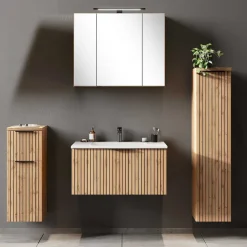 Bad-Möbel Zusammenstellung modern - Crystoga (vierteilig)^Wohnen Clearance