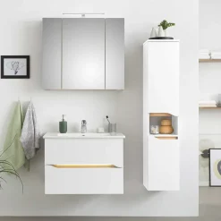 Badmöbelkombi hängend - Zenata (dreiteilig)^Wohnen Discount