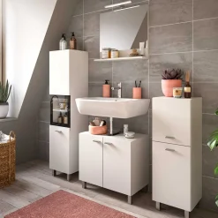 Badmöbel-Kombi in Weiß - Harmone (vierteilig)^Wohnen New