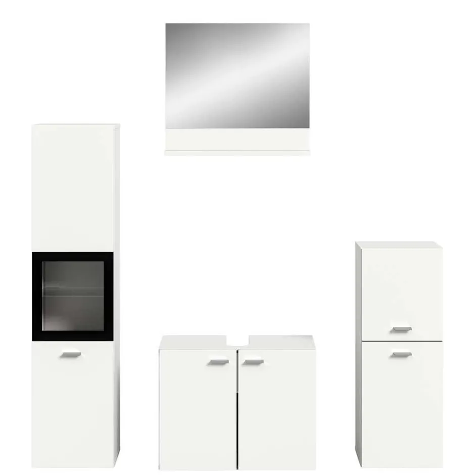 Badmöbel-Kombi in Weiß - Harmone (vierteilig)^Wohnen New