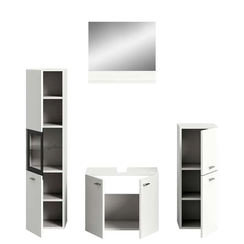 Badmöbel-Kombi in Weiß - Harmone (vierteilig)^Wohnen New