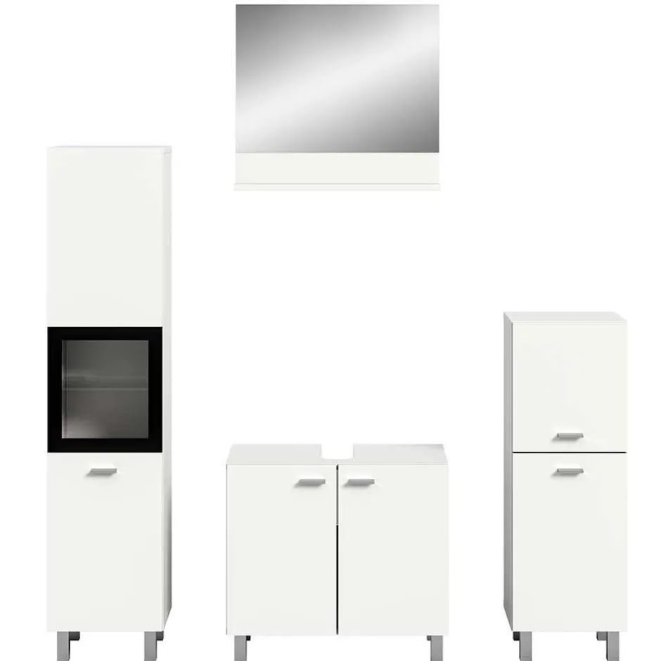 Badmöbel-Kombi in Weiß - Harmone (vierteilig)^Wohnen New