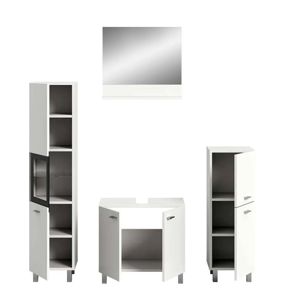 Badmöbel-Kombi in Weiß - Harmone (vierteilig)^Wohnen New