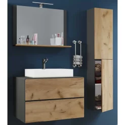 Badmöbel-Kombination für Wandmontage - Effect (dreiteilig)^Wohnen Discount