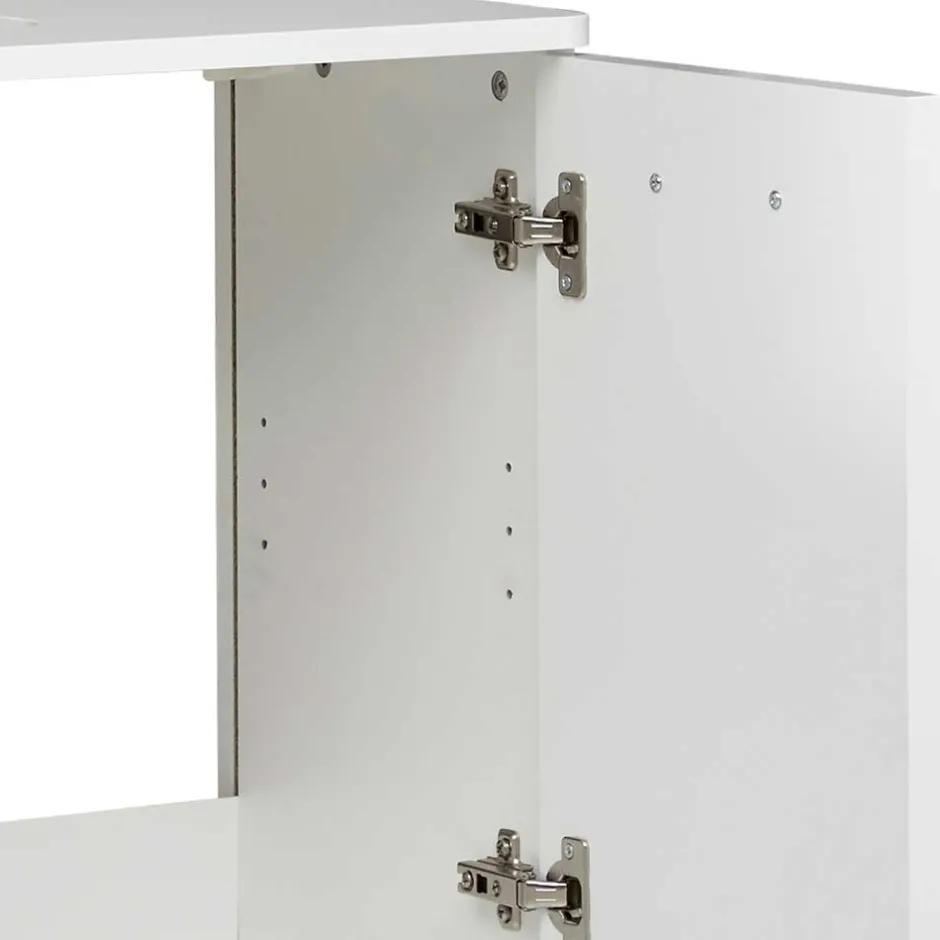 Wohnen Badmöbel-Kombination in Weiß - Yennja (vierteilig)