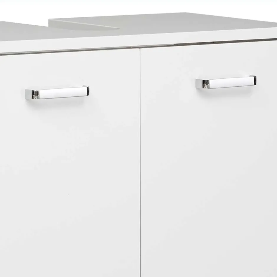 Wohnen Badmöbel-Kombination in Weiß - Yennja (vierteilig)