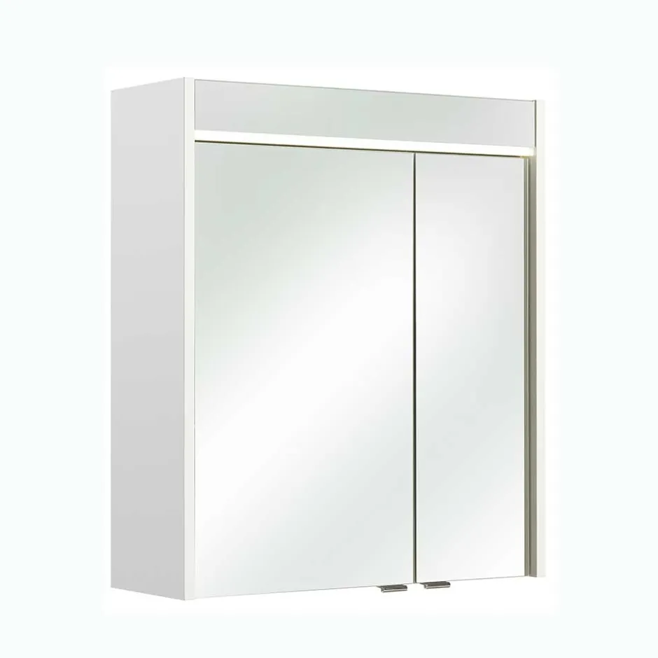 Wohnen Badmöbel-Kombination in Weiß - Yennja (vierteilig)