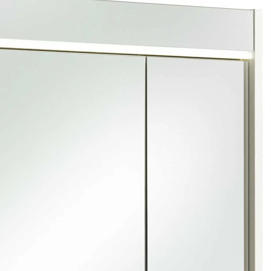 Wohnen Badmöbel-Kombination in Weiß - Yennja (vierteilig)