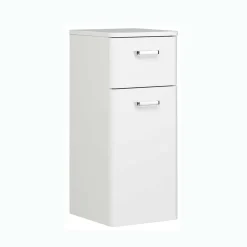 Wohnen Badmöbel-Kombination in Weiß - Yennja (vierteilig)