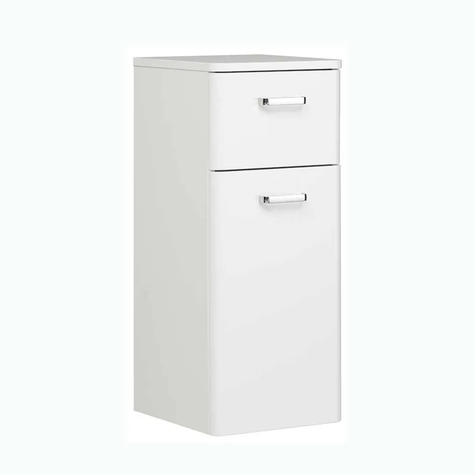 Wohnen Badmöbel-Kombination in Weiß - Yennja (vierteilig)