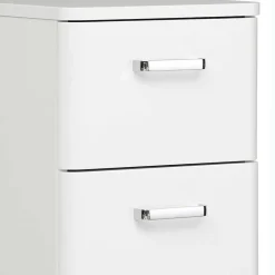 Wohnen Badmöbel-Kombination in Weiß - Yennja (vierteilig)