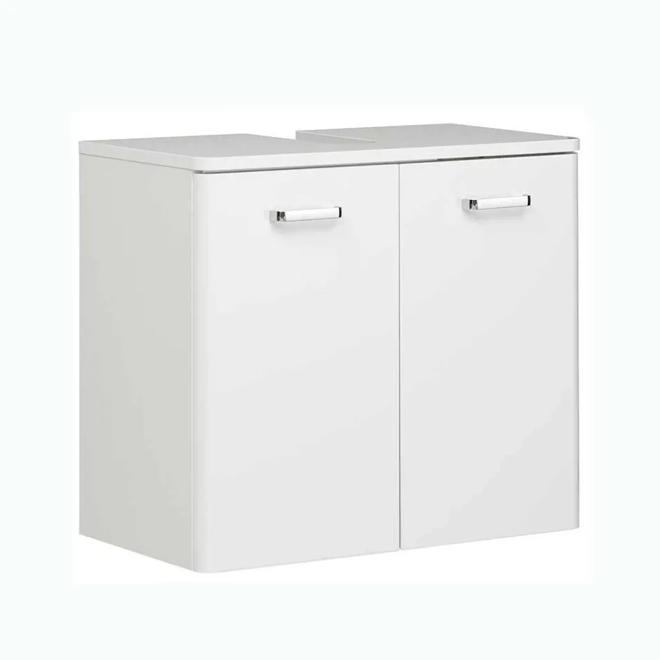 Wohnen Badmöbel-Kombination in Weiß - Yennja (vierteilig)