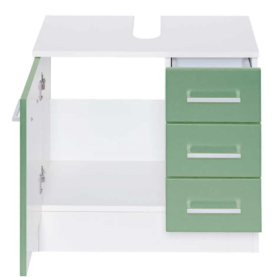 Badmöbelprogramm Set in Grün - Loenixa (vierteilig)^Wohnen Sale