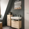 Badmöbel-Set in Sonoma-Eiche - Hoxtona (dreiteilig)^Wohnen