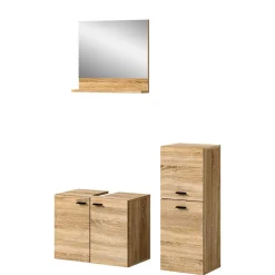 Badmöbel-Set in Sonoma-Eiche - Hoxtona (dreiteilig)^Wohnen