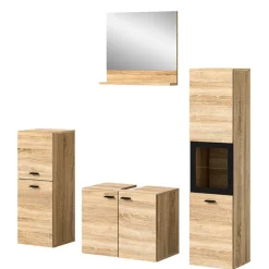 Wohnen Badmöbelset komplett - Hoxtona (vierteilig)