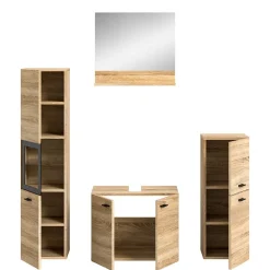 Wohnen Badmöbelset komplett - Hoxtona (vierteilig)