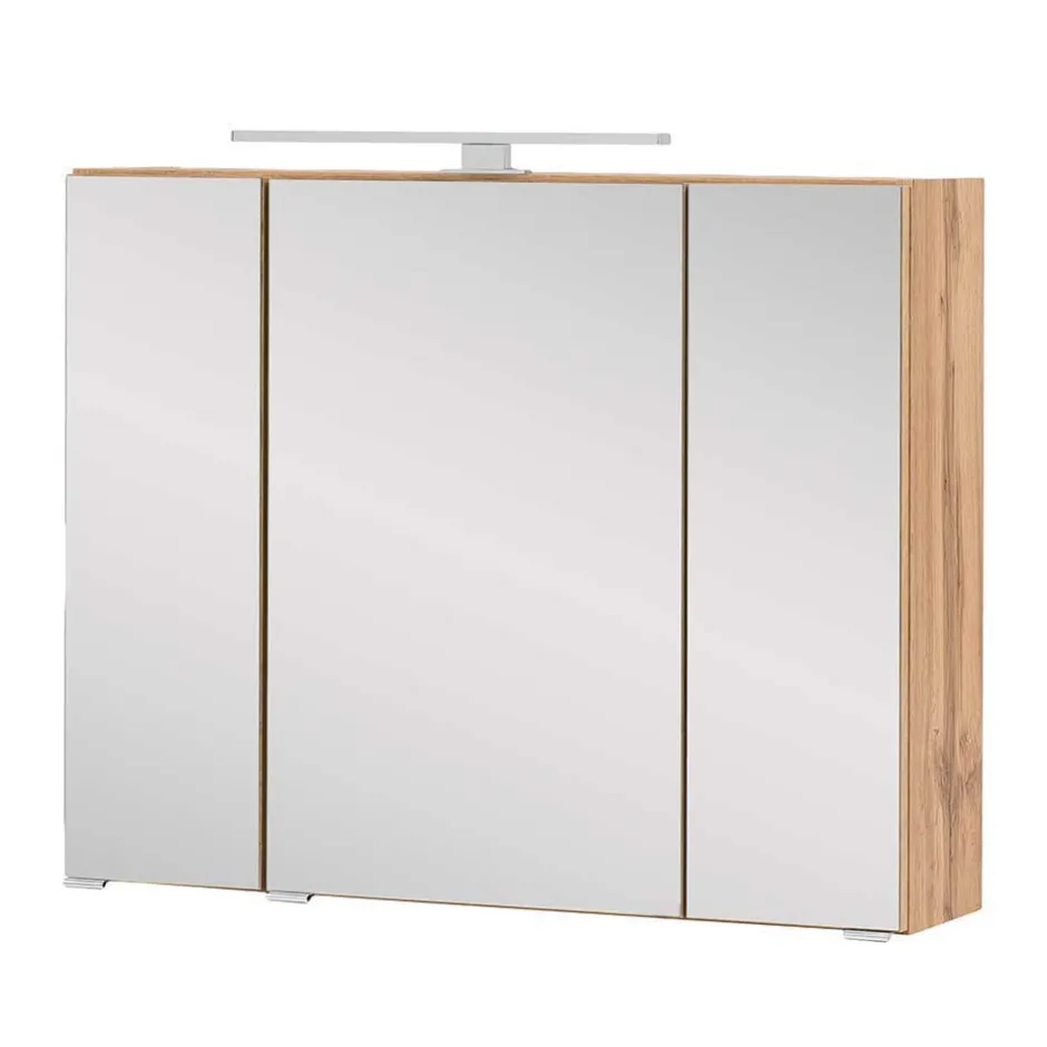 Wohnen Badprogramm Möbelset in Wildeiche - Neuzera (fünfteilig)