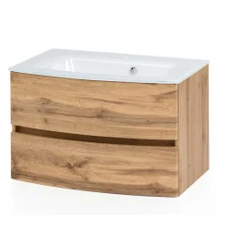 Wohnen Badprogramm Möbelset in Wildeiche - Neuzera (fünfteilig)