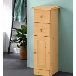 Wohnen Badschrank aus Kiefer Massivholz - Vlarenzo
