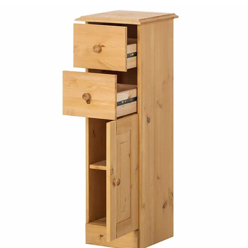 Wohnen Badschrank aus Kiefer Massivholz - Vlarenzo